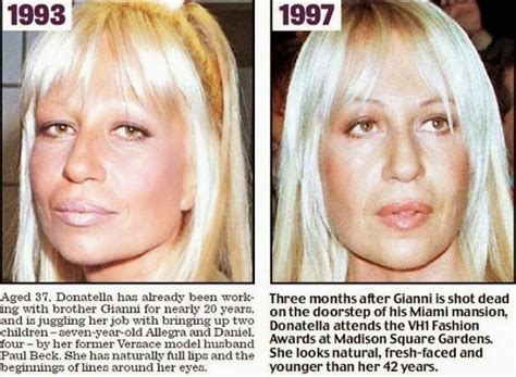 donatella Versace human wax